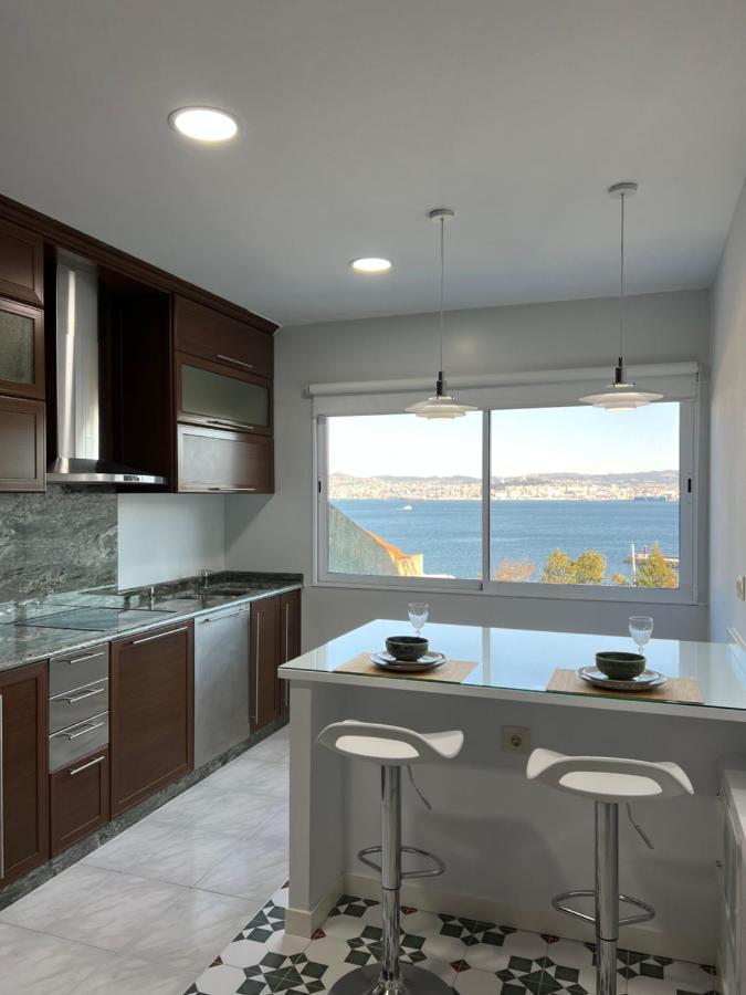 Apartamento En Cangas - Vistas Al Mar Exterior foto